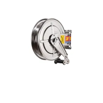Meclube - avvolgitubo automatico in acciaio inox aisi 304 fisso fx-400 per acqua 150°c 3/8" senza tubo