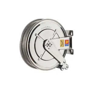 Meclube - avvolgitubo automatico in acciaio inox aisi 304 fisso fx-550 per acqua 150°c 3/8" senza tubo
