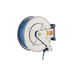 Meclube - avvolgitubo automatico in acciaio inox aisi 304 fisso fx-555 per uso alimentare 120°c 1" senza tubo