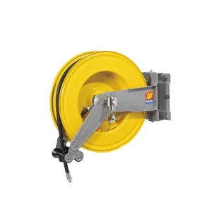 Meclube - avvolgitubo automatico in acciaio verniciato orientabile s-550 per lavavetri e adblue ø 3/4"15m