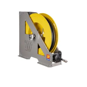Meclube - avvolgitubo automatico in acciaio verniciato serie heavy-duty hd-550 per antigelo-lavavetri-adblue ø 3/4"15m