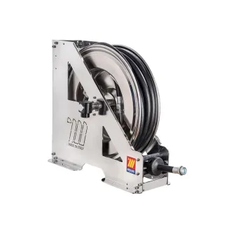 Meclube - avvolgitubo automatico in acciaio inox aisi 304 serie heavy-duty hdx-550 per gasolio ø 3/4"-19x27 10m