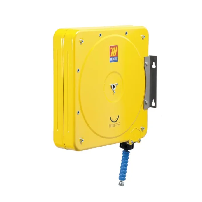 Meclube - avvolgitubo carenato in acciaio verniciato fisso cf-500 per acqua 150°c 3/8" senza tubo