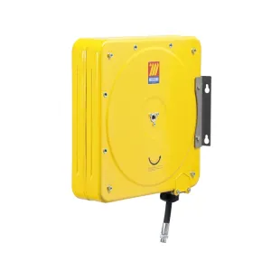 Meclube - avvolgitubo carenato in acciaio verniciato fisso cf-500 per antigelo-lavavetri-adblue ø 1/2"15m