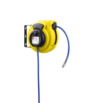 Meclube - avvolgitubo carenato in materiale plastico orientabile cs-275 per aria ø 6x10 12+1m