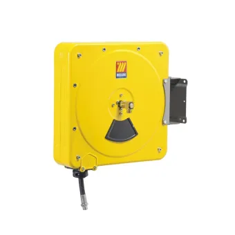 Meclube - avvolgitubo carenato in acciaio verniciato orientabile cs-500 per grasso 3/8" senza tubo