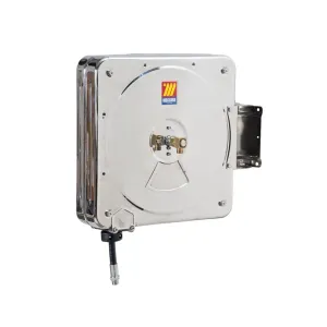 Meclube - avvolgitubo carenato in acciaio inox aisi 304 orientabile csx-500 per aria-acqua ø 5/16"12m