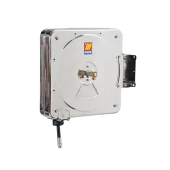 Meclube - avvolgitubo carenato in acciaio inox aisi 304 orientabile csx-500 per aria-acqua ø 5/16"18m