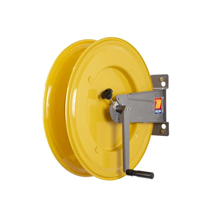 Meclube - avvolgitubo manuale in acciaio verniciato fisso fm-550 per acqua 150°c 1/2" senza tubo