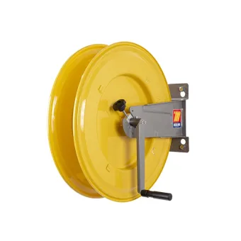 Meclube - avvolgitubo manuale in acciaio verniciato fisso fm-550 per olio,antigelo e affini 1/2" senza tubo