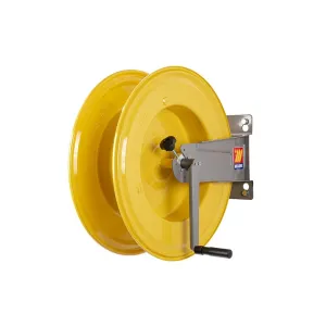 Meclube - avvolgitubo manuale in acciaio verniciato fisso fm-555 per acqua 150°c 1/2" senza tubo