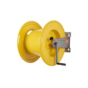 Meclube - avvolgitubo manuale in acciaio verniciato fisso fm-560 per aria-acqua 1" senza tubo