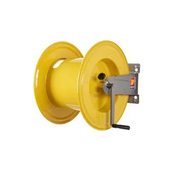 Meclube - avvolgitubo manuale in acciaio verniciato fisso fm-560 per acqua 150°c 1" senza tubo