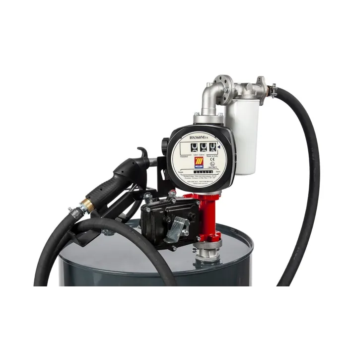 Meclube - benz kit 50 l/min con pistola manuale, contalitri e filtro