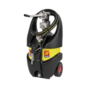 Meclube - caddy serbatoio carrellato 55 l gasolio con pistola manuale