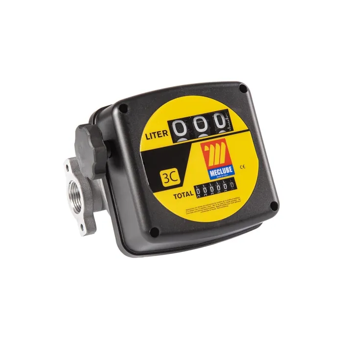 Meclube - contalitri volumetrico meccanico 3 cifre min-max portata 20-120 l/min