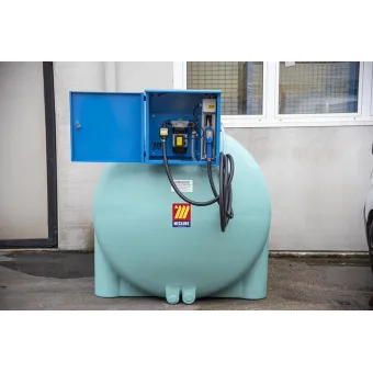 Meclube - def-tank 3000 l adblue® 34 l/min 12v con pistola automatica ad80 e contalitri