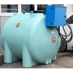 Meclube - def-tank 5000 l adblue® 34 l/min 12v con pistola ad80 e contalitri