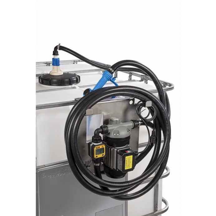 Meclube - kit ibc per adblue® 115v 40 l/min adattatore sec con pistola automatica e contalitri