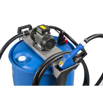 Meclube - barrel kit per adblue® 115v 40 l/min con kit aspirazione af2 56x4 e pistola manuale