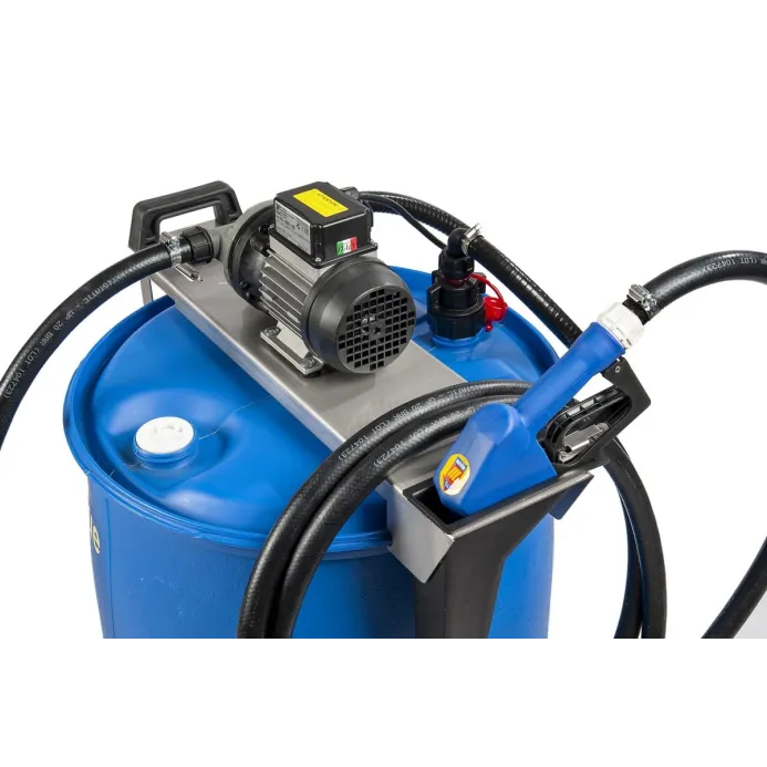 Meclube - barrel kit per adblue® 115v 40 l/min con kit aspirazione af2 56x4 e pistola manuale