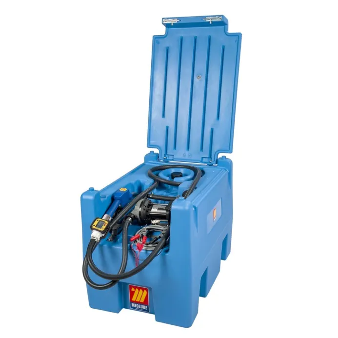 Meclube - tank 220 l per adblue® 34 l/min 24v con pistola automatica e contalitri