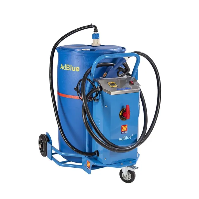 Meclube - giuly-blu trolley 12v con pistola automatica ap80