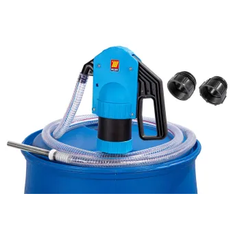 Meclube - pompa a leva manuale per adblue®-antigelo-lavavetri per fusti da 50/220 l  con tubo ø 20 0.25 l/pompata