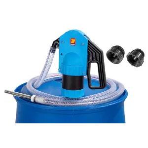 Meclube - pompa a leva manuale per adblue®-antigelo-lavavetri per fusti da 50/220 l  con tubo ø 20 0.25 l/pompata