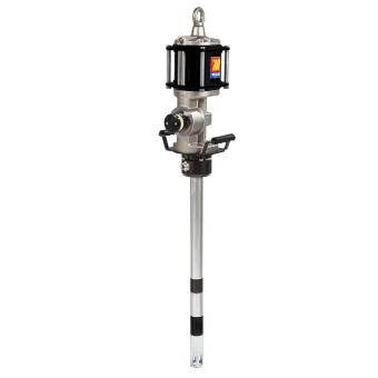 Meclube - pompa pneumatica industriale per grassi e materiali viscosi r110:1 mod.1511 flangiata doppio effetto