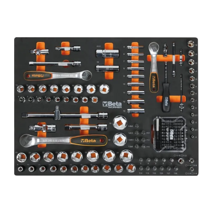 Beta c45pro 2.0 x/268ut - arredi pro 2.0 x 3mt con assortimento di 268 utensili