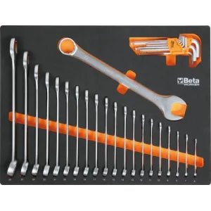 Beta c45pro 2.0 w/268ut - arredi pro 2.0 w 3mt con assortimento di 268 utensili