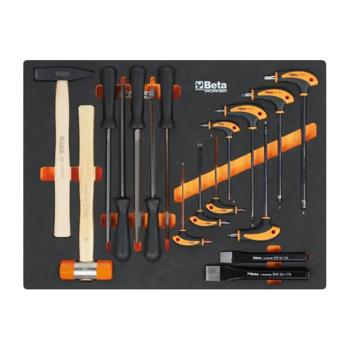 Beta c45pro 2.0 w/268ut - arredi pro 2.0 w 3mt con assortimento di 268 utensili