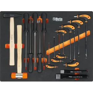 Beta c45pro 2.0 w/268ut - arredi pro 2.0 w 3mt con assortimento di 268 utensili