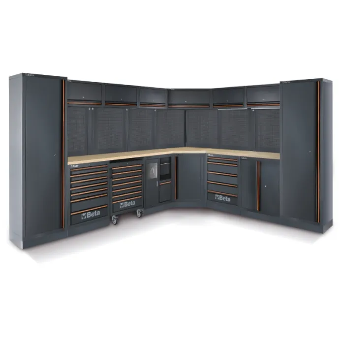 Beta c45pro dw - arredi pro d-3,5+2mt wood corner+2armadi