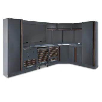 Beta c45pro gx - arredi pro g -3,5+2,14m inox angolo
