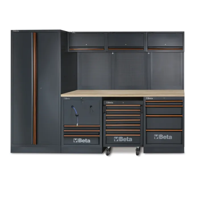 Beta c45pro hw - arredi pro h -3mt wood lineare c/act