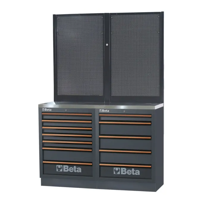 Beta c45pro bpx-1,3 - banchi pro piani inox 1,3mt 2mod+2pannel