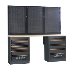Beta c45pro bpw-2,0 - banchi pro piani wood 2,0mt 2mod+2pannel