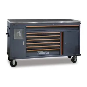 Beta c45pro mws/x - cassett.mobili work station 7cass + ms/x