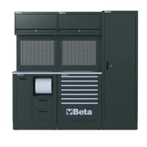 Beta rsc50 c - arredi c - 2,1mt 2 moduli + armadio a1