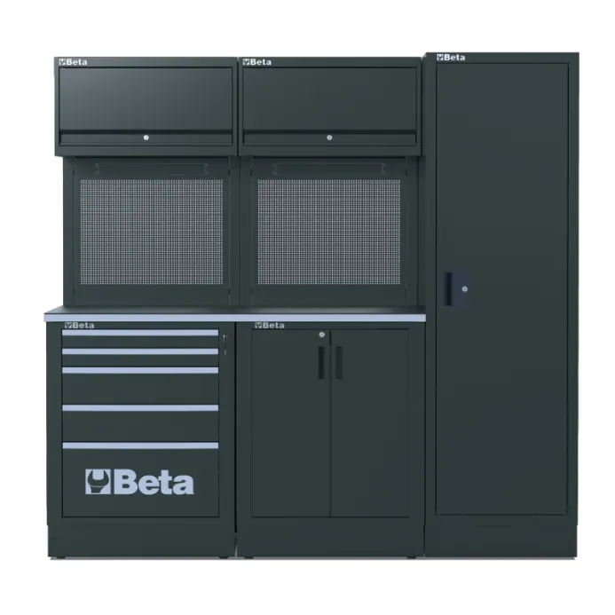 Beta rsc50 d - arredi d - 2,1mt 2 moduli + armadio a1