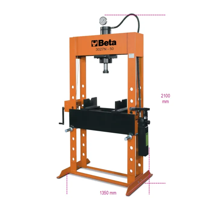 Beta 3027n 50 - presse idrauliche pistone mobile 50t n