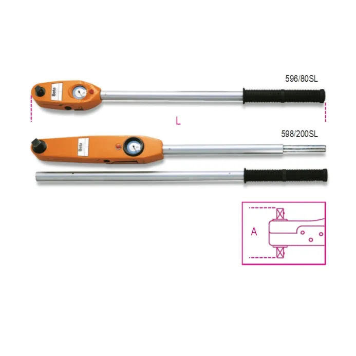 Beta 596/80sl - dinamometriche let diret 3/4x800nm /80sl