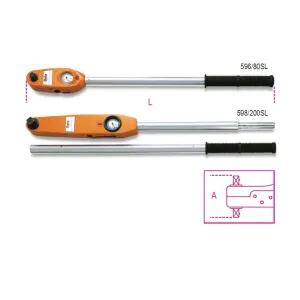 Beta 596/80sl - dinamometriche let diret 3/4x800nm /80sl