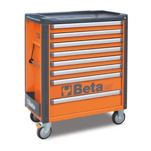 Beta c37/8-r - cassett.8 drawers vuote red c37 8/r