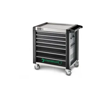 Stahlwille - 98/7 PRO Carrello maxi da officina, 7 cassetti e 6 moduli 2