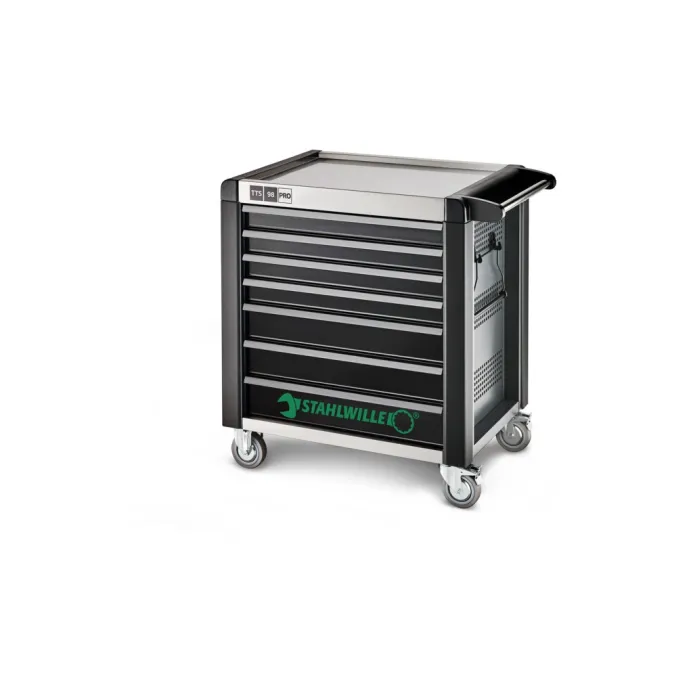 Stahlwille - 98/7 PRO Carrello maxi da officina, 7 cassetti e 6 moduli