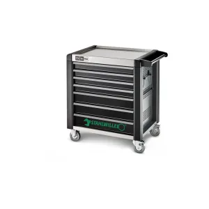 Stahlwille - 98/7 PRO Carrello maxi da officina, 7 cassetti e 6 moduli