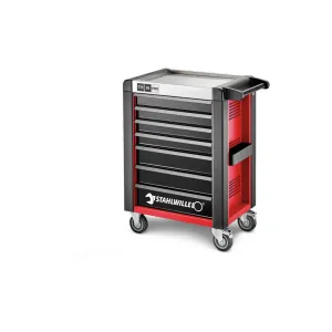 Stahlwille - 95/7 PRO Carrello da officina, 7 cassetti e 3 moduli